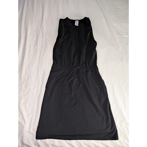 Member's Mark Dresses & Skirts - Members Mark Women's Size XS Black‎ Sleeveless Tank Dress With Belt And Pockets